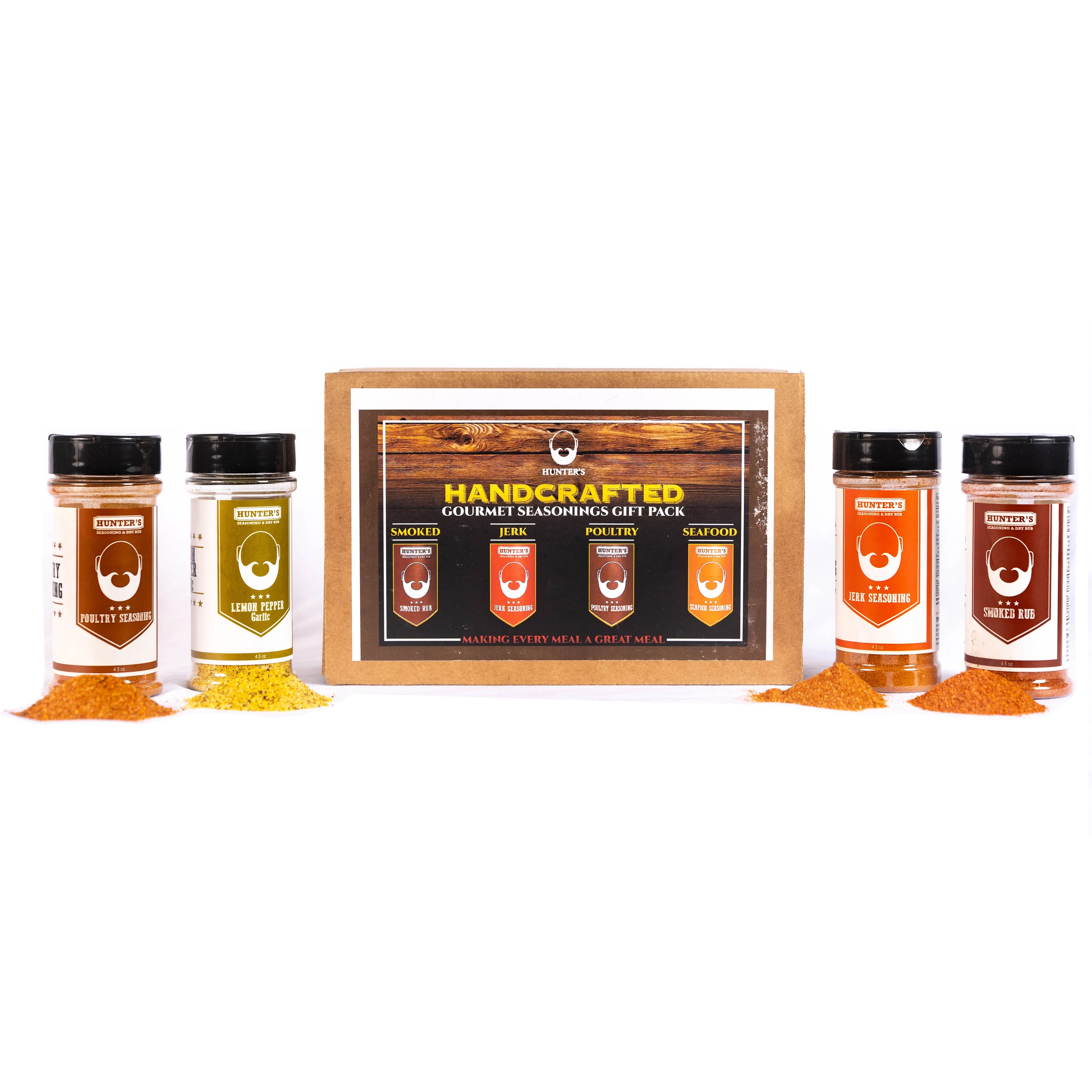 Hunter's Lemon Pepper and Seafood Pack